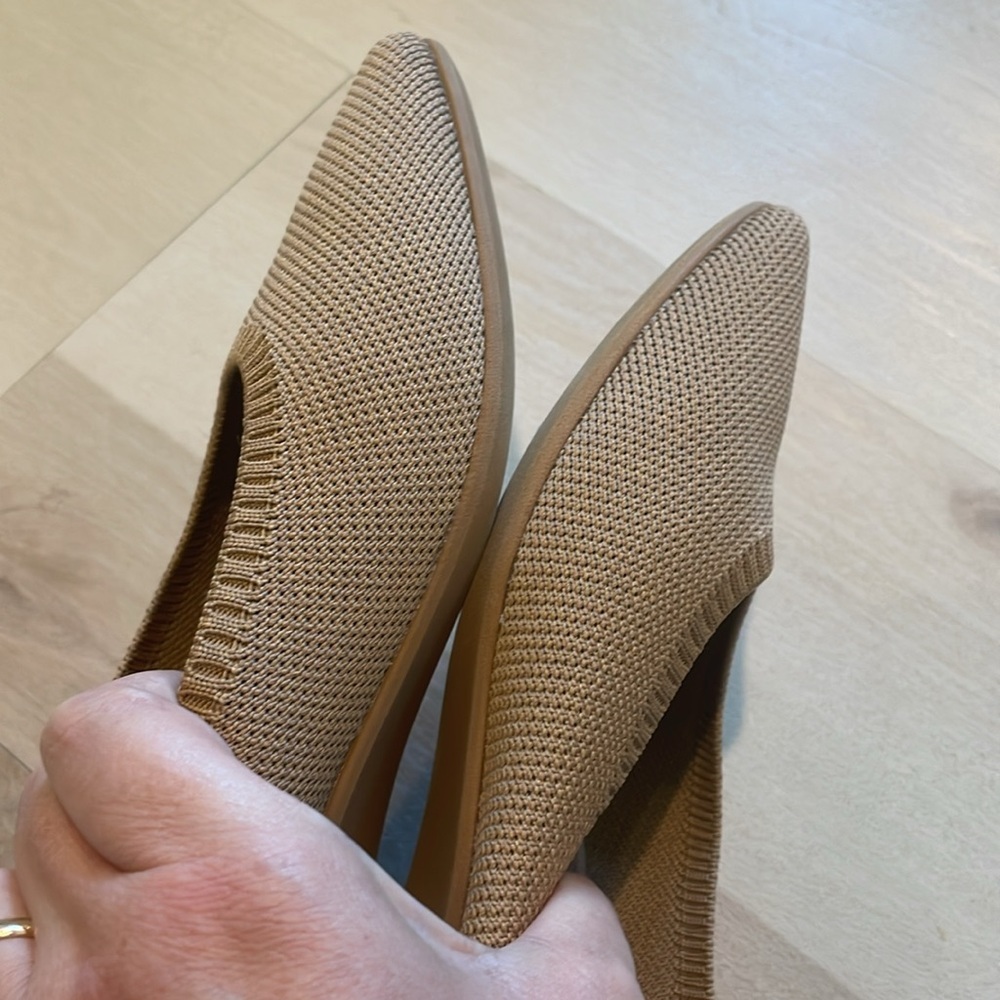 Vivaia Woven Pointed Toe Ballet Flat - Picture 12 of 13